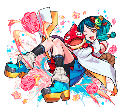 (レンコンチップスさん専用)メガシャキ×モンスト ヤクモ描き下ろしイラスト目覚 レンコンチップスさん専用)メガシャキ×モンスト ヤクモ描き